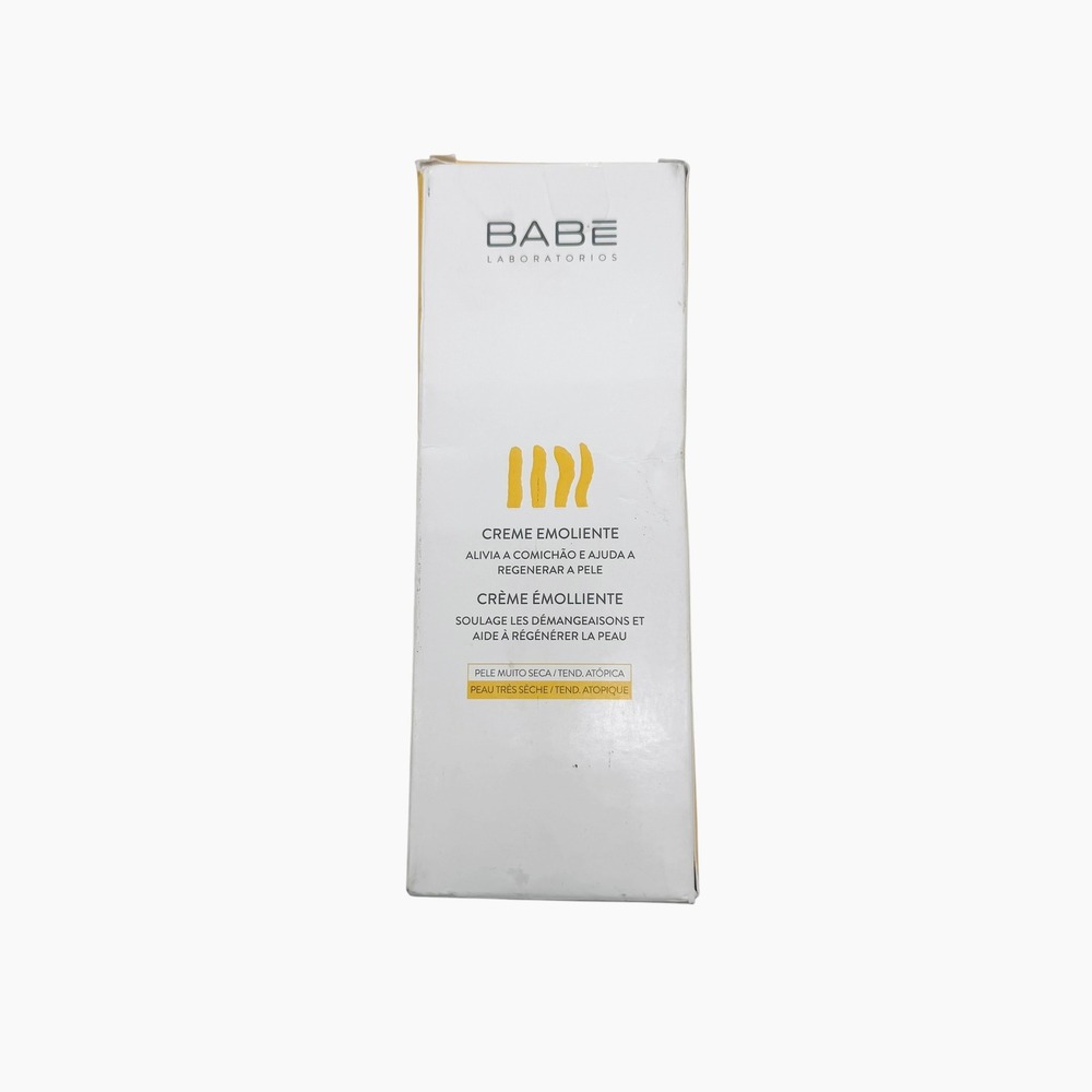 Babe Laboratorios Emollient Cream 200ml Very Dry Atopic Skin Made in Spain NEW